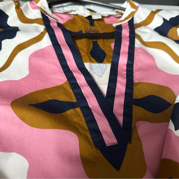 Boden Pink and Purple Patterned Dress - Picture 10 of 12